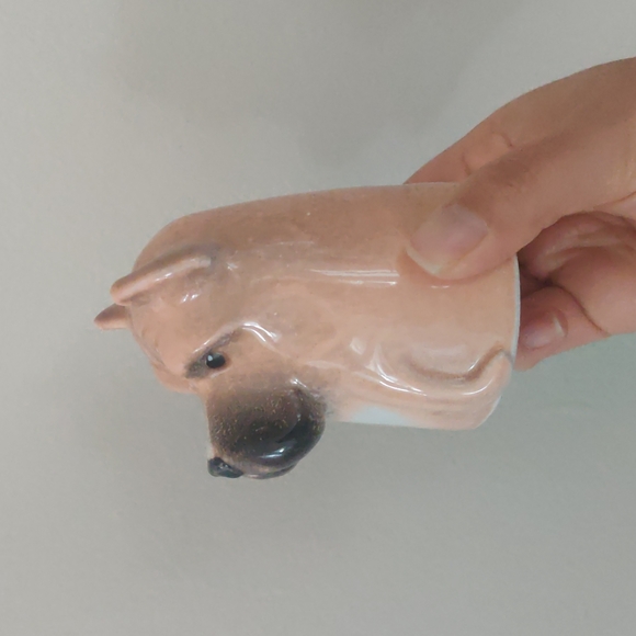 Ceramic dog sculpture - Picture 2 of 4